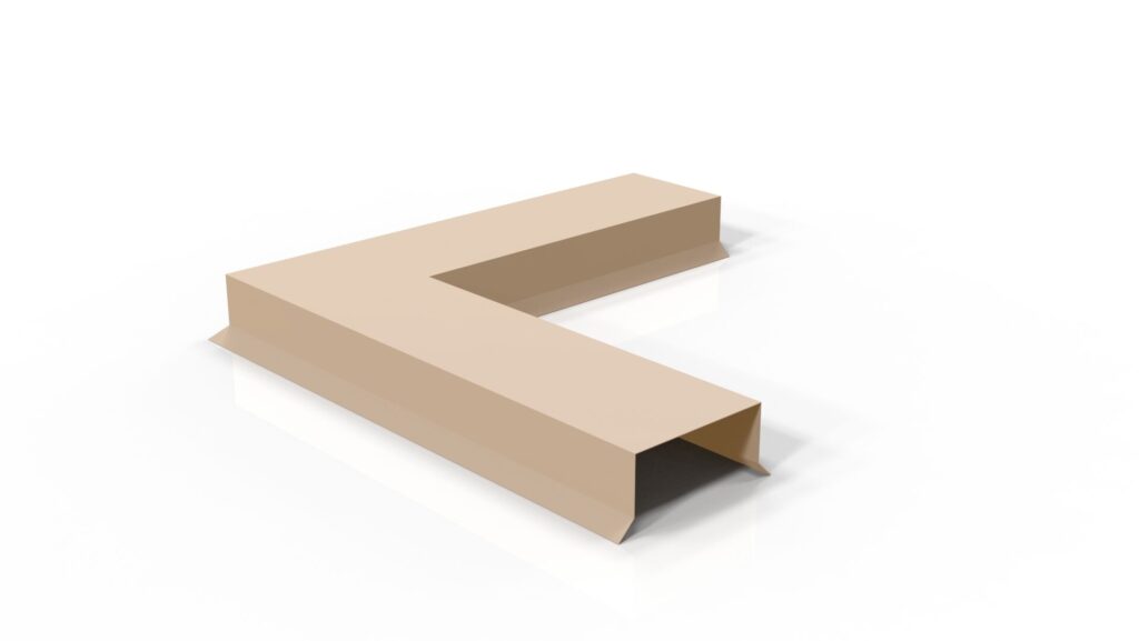 Custom Metal Coping Cap for Building Development Flashing Pre-Painted Metal Aluminum Galvalume