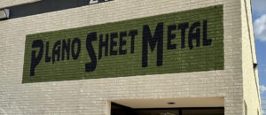 Plano sheet metal storefront